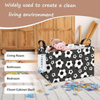 Rectangular Soccer Ball Storage Bin, Closet Organizer Basket - Image 4