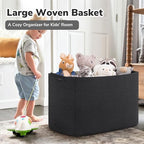 Goodpick 105L Extra Large Woven Rope Blanket Basket - Image 2