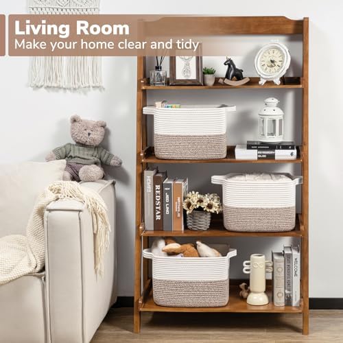 Goodpick Woven Storage Basket for Shelves - Image 2