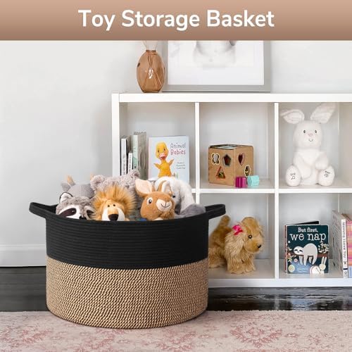 Goodpick 65L Large Cotton Rope Kids Toy Storage Basket - Image 4