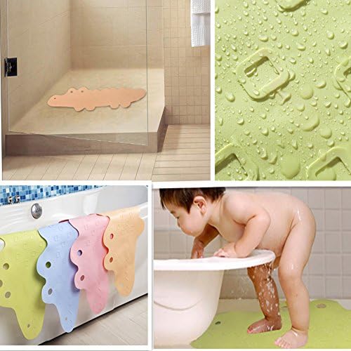 UKELER Non-Slip Baby Bath Mats Massage Shower Mat - Image 4