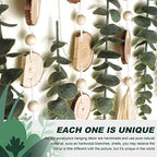 Artificial Eucalyptus Wall Decor Fake Greenery Leaves Stems Wall Hanging Plants - Image 4
