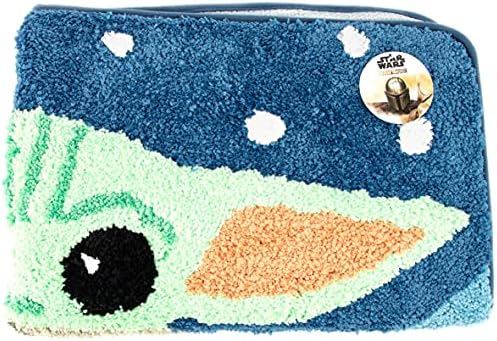 Jay Franco Star Wars The Mandalorian Blue Space Tufted Polyester Bath Rug - Image 4