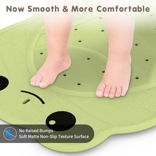 Bathtub Mat Non Slip for Kids Baby Toddler, Natural Rubber Dual Anti-Slip - Image 6