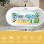 PRATIQUE Kids Bath Mat for Tub Non Slip，40 X 16 Inch Extra Long Kids Bathtub - Image 2