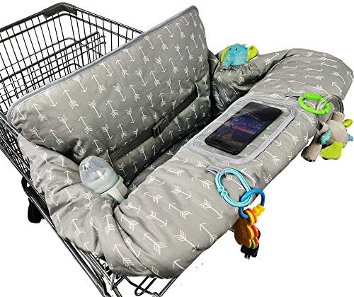 ICOPUCA Shopping Cart Cover for Baby boy Girl, Anti Slip Design, Cotton High by ICOPUCA