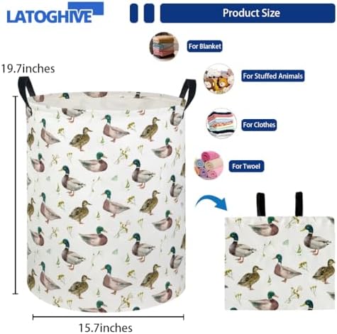 Baby Laundry Hamper kids laundry Basket Waterproof Laundry Bag - Image 2