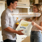 Funny Salted Butter Pillow Cover 18x18 Double-Sided, Butter Lover Gifts - Image 5