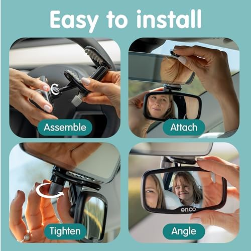 Onco Baby Car Mirror for Forward Facing Seats - Image 3