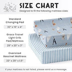 Sorrel + Fern Baby Changing Pad Cover - Image 5