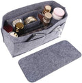 Doxo Purse Organizer Insert for Handbags & Base Shaper 2pc Set, Felt Neverfull by Doxo