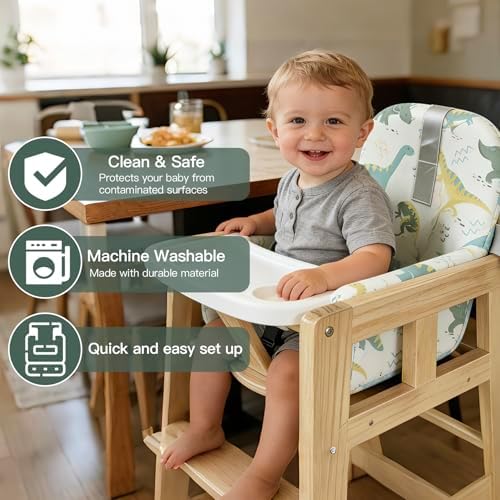 Grocery Shopping Cart Cover for Baby，Baby Comfort High Chair Cover - Image 3