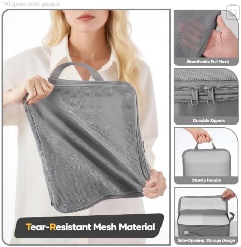 Veken 6/9/11 Set Compression Packing Cubes - Image 5