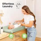 2-Pack Baby Changing Pad Cover for Girl - Image 6