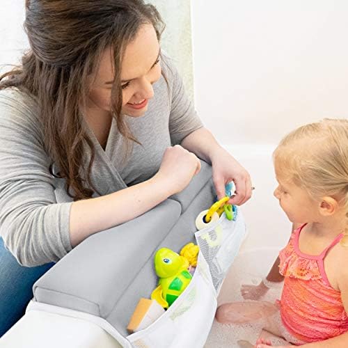 Bath Kneeler and Elbow Rest Pad, 1.75 inch Extra Thick Baby Bath Kneeling Mat - Image 4