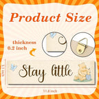 BirtDerr 4Pcs Winie Wall Decorations-he Pooh Baby Stuff-Bedroom Wall - Image 2