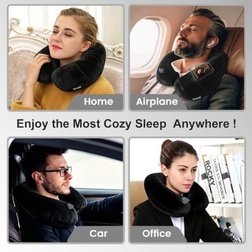 Keemall Inflatable Travel Neck & Shoulder Pillow - Image 7