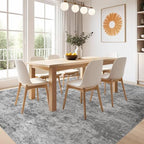 Nakagishi Boho 5x7 Area Rug Living Room Rugs Machine Washable Gray - Image 5