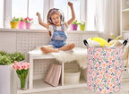 MAIZMZ Girls Storage Basket, Room Decor Laundry Hamper, Waterproof Clothes - Image 4