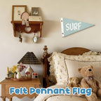 Surf Decor, Pray for Surf Pennant Felt Banners Flags - Image 2