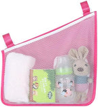 Accmor Universal Stroller Organizer, Side Sling Stroller Organizer, Mesh Cargo - Image 5