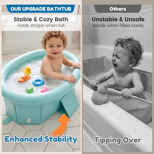 Orzbow Portable Toddler Bathtub - Image 3