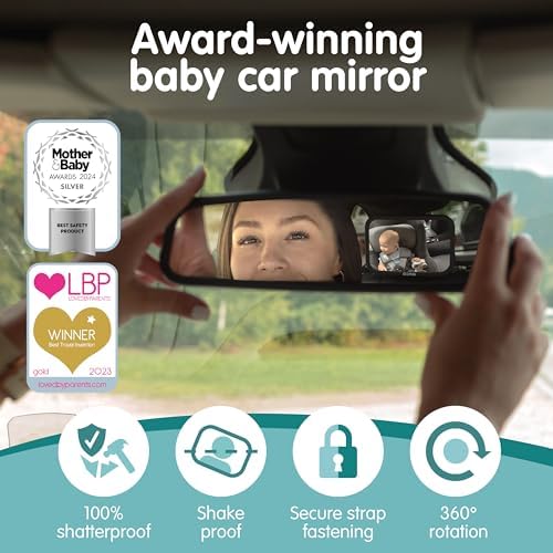 Onco Baby Car Mirror & Window Shade Bundle - Image 3