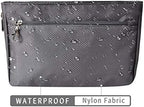 Vercord Expandable Nylon Handbag Purse Organizer Insert Liner Shaper Bag in Bag - Image 6