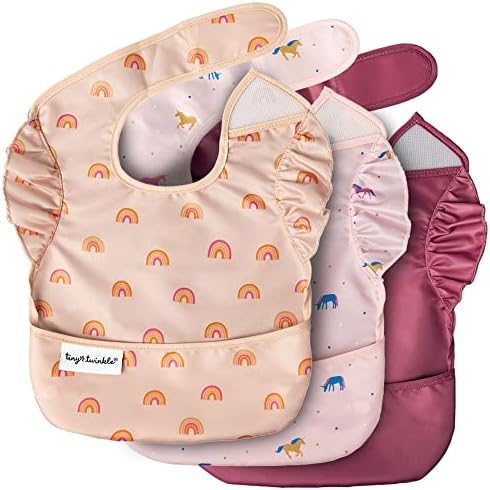 Tiny Twinkle Mess-Proof Baby Bibs by TinyTwinkle