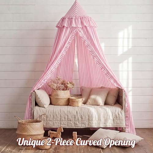 SmoothNovelty Pink Bed Canopy - Image 5