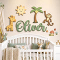 Personalized Wooden Name Sign for Nursery by Challengebutfun