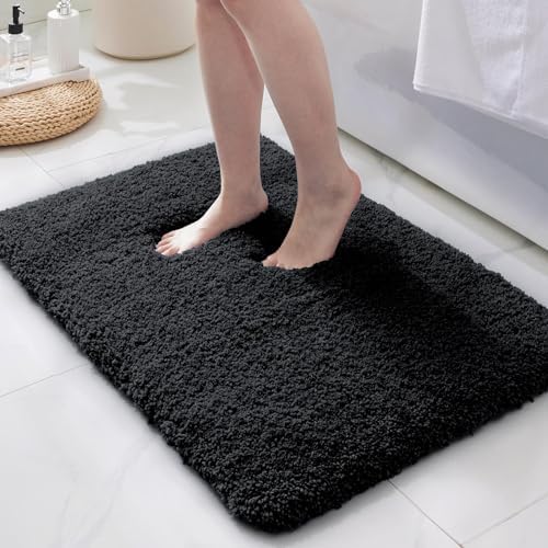 ILANGO Bathroom Rugs 36" × 24", Extra Soft Absorbent Microfiber Bath Rugs by ILANGO