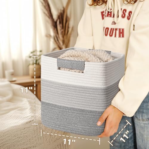 11 Inch Storage Cubes, 6 Pack Cube Storage Bins - Image 4