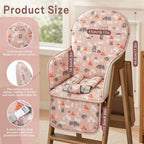 Kocpudu High Chair Pad, High Chair Cushion - Image 3