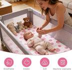 4 Pcs Bassinet Sheets Girls - Image 5