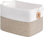 Goodpick 50L Large Woven Storage Basket, Light Brown by Goodpick