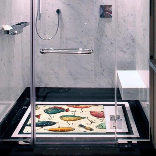 Non Slip Bathtub and Shower Mat 26.8x15.1 inch, Bath Mat - Image 6