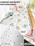 LNOND Baby Bath Mat Non Slip, Kids Bath Mat - Image 2