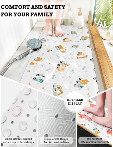 LNOND Baby Bath Mat Non Slip, Kids Bath Mat - Image 2