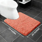 Yeaban Toilet Rugs U-Shape 20"x24" - Image 2