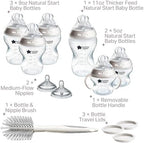 Tommee Tippee Natural Start Baby Bottle Set, Breast-Like Nipples - Image 2