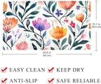 Shower Mat Non Slip, Floral Design Anti Slip Bath Mat - Image 4