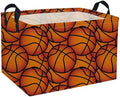 Rectangular Basketball Baskets Gift Basket Empty Kids Storage Bins Baby Boy by DDBASKET