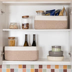 OIASKET Storage Baskets for Organizing 3 Pack, Woven Baskets for Shelves - Image 6