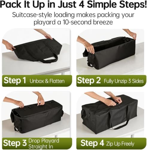 Carrying Bag Compatible with Graco Pack n Play On the Go & Simple Solutions - Image 5