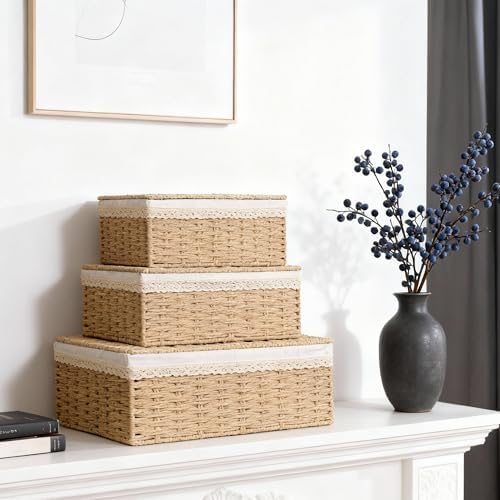 Nonam Rattan Divided Storage Basket - Image 4
