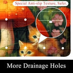 Non Slip Bathtub and Shower Mat 26.8x15.1 inch, Bath Mat - Image 2