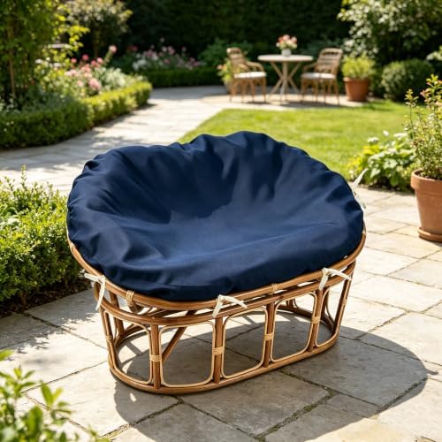 Double Papasan Cushion Cover, 67x47in Outdoor Papasan Chair Cushion Covers - Image 3