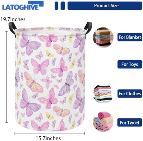 Baby Laundry Hamper kids laundry Basket Waterproof Storage Bin - Image 2