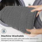 GRANNY SAYS Grey Bathroom Rugs Set 2 Piece, Non Slip Microfiber Bath Mats - Image 7